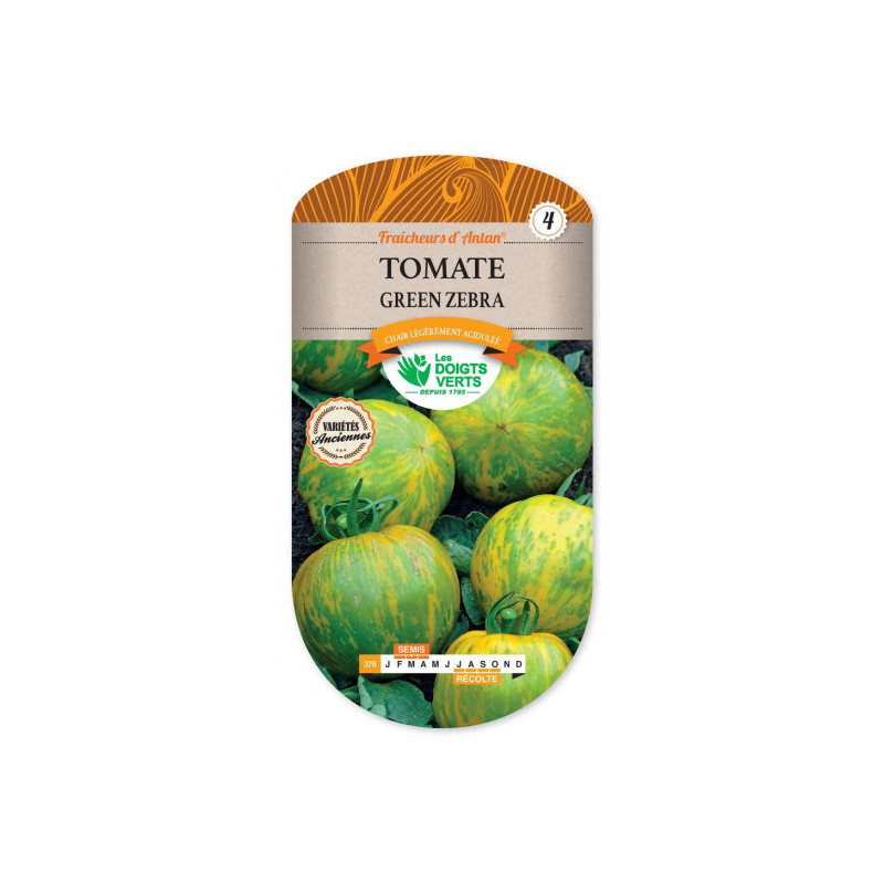 Tomate green zebra -...